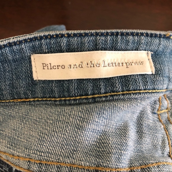 SOLD—RARE FIND! Anthropologie PILCRO floral jeans - Picture 11 of 12
